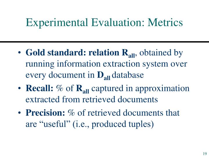 Trading system evaluation metrics