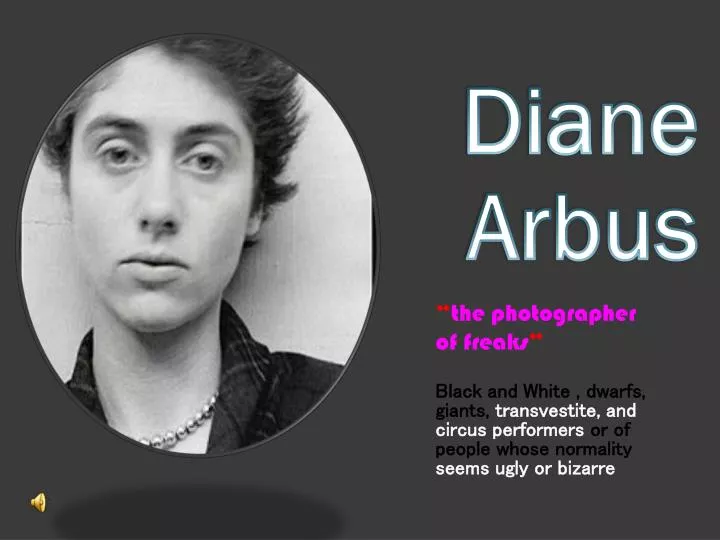 Diane arbus dissertation