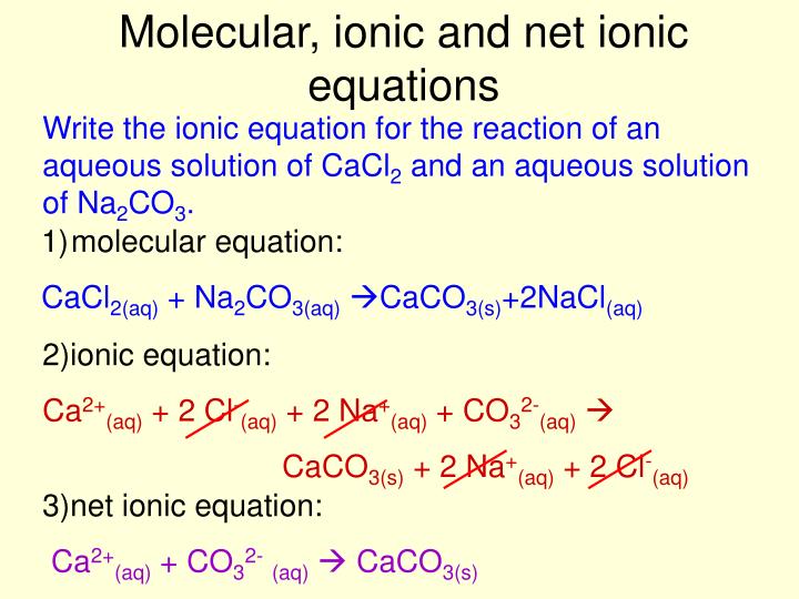 complete ionic equation calculator