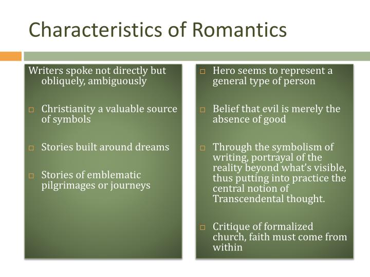 romantic notion definition