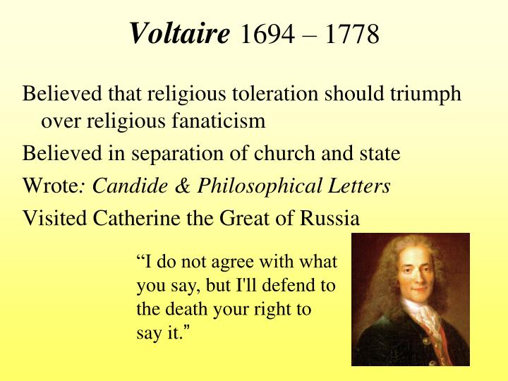 the views of voltaire and diderot on religious intolerance Start studying the philosophers and their ideas, voltaire, diderot, toleration and religious monorities learn vocabulary, terms, and more with flashcards, games, and other study tools. the views of voltaire and diderot on religious intolerance Start studying the philosophers and their ideas, voltaire, diderot, toleration and religious monorities learn vocabulary, terms, and more with flashcards, games, and other study tools.