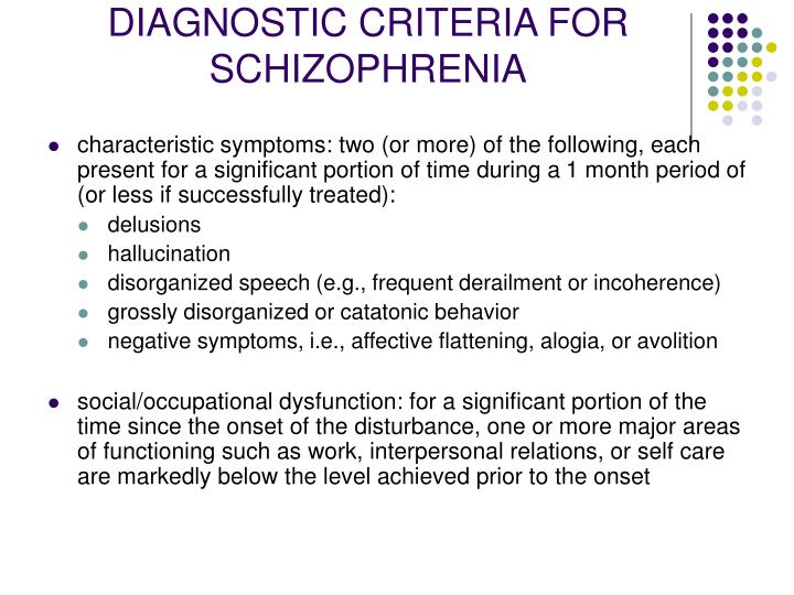 PPT Schizophrenia PowerPoint Presentation ID5412518