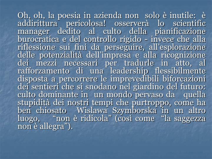 Impaza dellindizio e le risposte