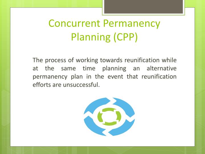 Concurrent planning in foster care picture