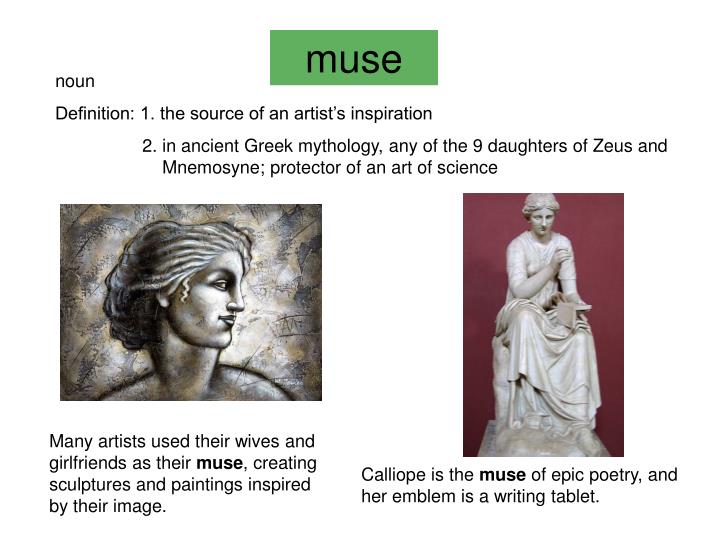 definition of a muse