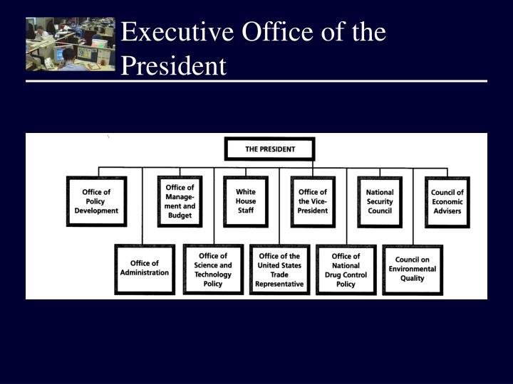 what is the structure of the executive office of the president