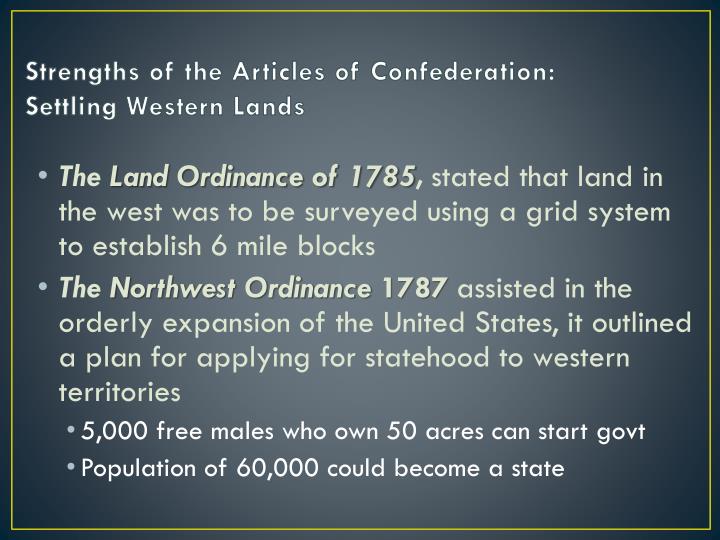 strengths of the articles of confederation The articles of confederation america’s 1st constitution 1781-1789 why did the founding fathers choose a confederation plan of government why did the founding fathers believe the articles needed to be replaced by the us constitution. strengths of the articles of confederation The articles of confederation america’s 1st constitution 1781-1789 why did the founding fathers choose a confederation plan of government why did the founding fathers believe the articles needed to be replaced by the us constitution.