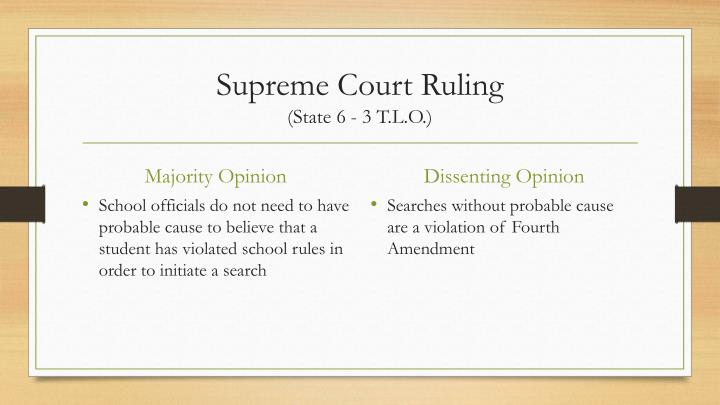 new jersey v t l o Citations with the tag: new jersey v tlo (supreme court case) results 1 - 16 an unmitigated disaster zirkel, perry a // phi delta kappan jan2002, vol 83 issue 5, p417. new jersey v t l o Citations with the tag: new jersey v tlo (supreme court case) results 1 - 16 an unmitigated disaster zirkel, perry a // phi delta kappan jan2002, vol 83 issue 5, p417.