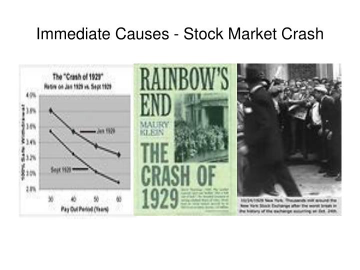 reason for stock market decline