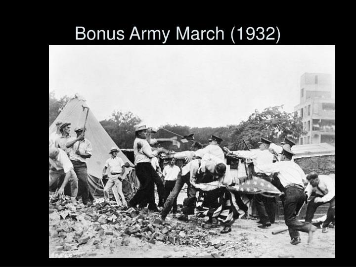 ppt hard times the great depression powerpoint bonus army