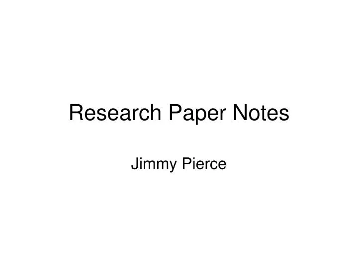 power point research paper power point research paper