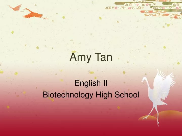 amy essay tan amy essay tan