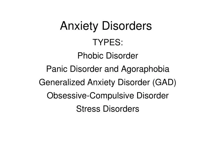 anxiety disorders gad essay anxiety disorders gad essay