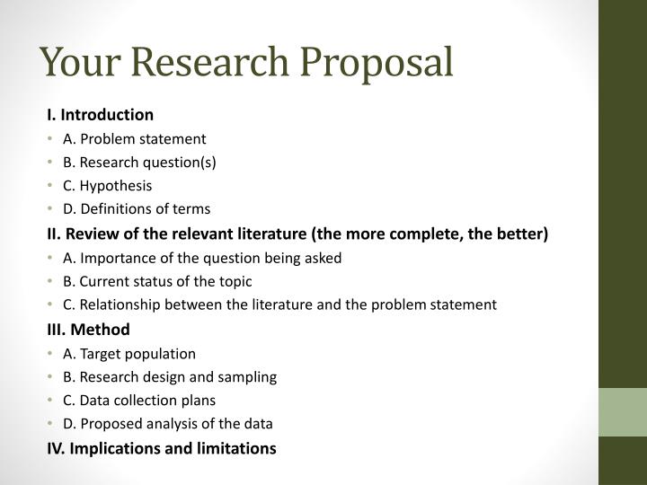 Write a research proposal on marketing