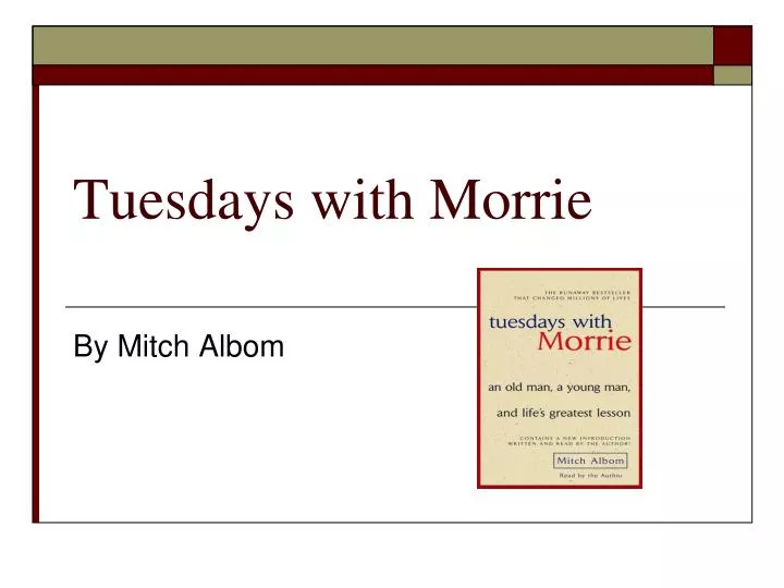tuesday with morie tuesday with morie