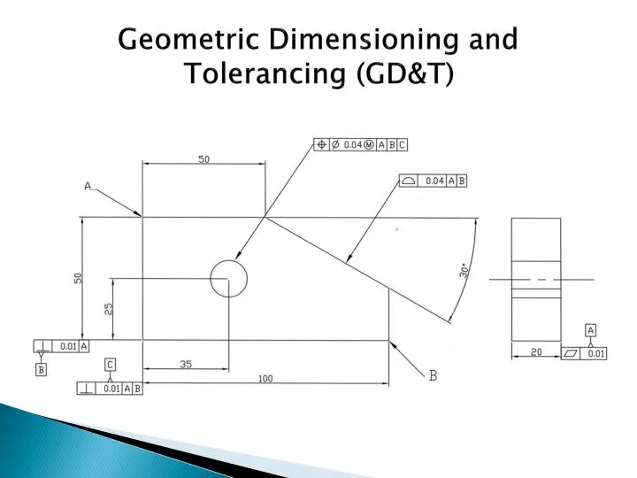 Ppt Geometric Dimensioning And Tolerancing Gdandt Powerpoint Presentation Id5546765 9363
