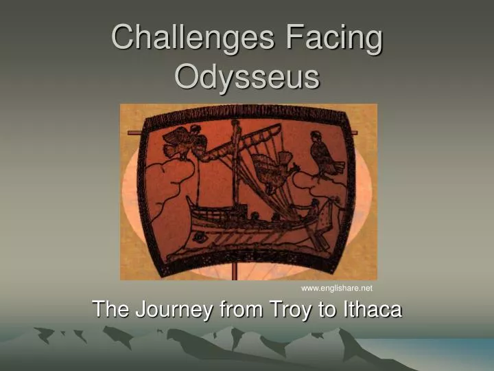 odysseus obstacles The odyssey, written by homer, shows many triumphs and frustrations of human life odysseus, the hero, endures battles and obstacles on his twenty year journey home there is tragedy and victory throughout inevitably, some of. odysseus obstacles The odyssey, written by homer, shows many triumphs and frustrations of human life odysseus, the hero, endures battles and obstacles on his twenty year journey home there is tragedy and victory throughout inevitably, some of.