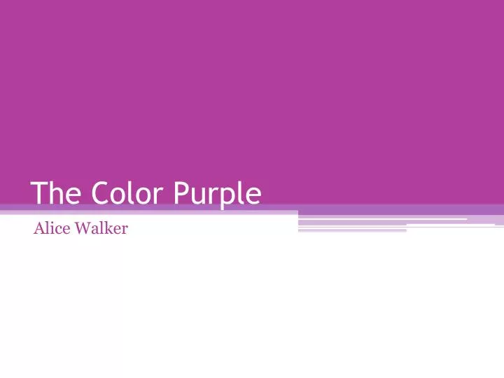 literary essay on the color purple literary essay on the color purple