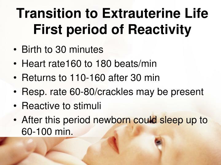 first period of reactivity first period of reactivity