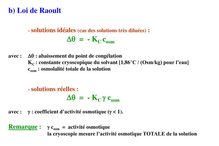 PPT - Osmose Et Propriétés Colligatives PowerPoint Presentation - ID ...