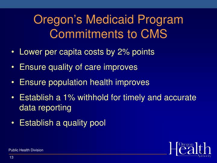 Oregon Medicaid Provider Manual