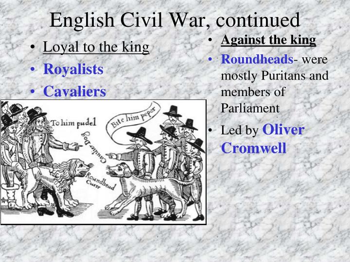 Homework help english civil war