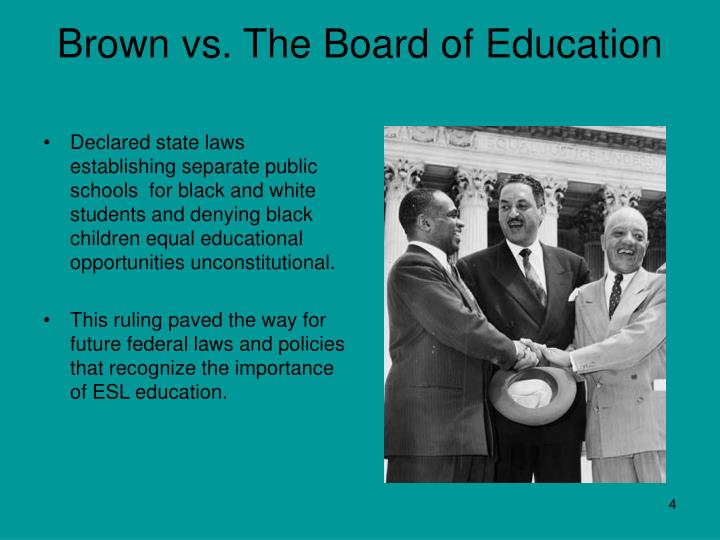 brown vs board of education effects brown vs board of education effects