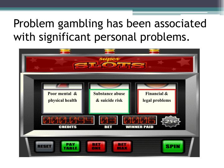 Problem gambling ppt
