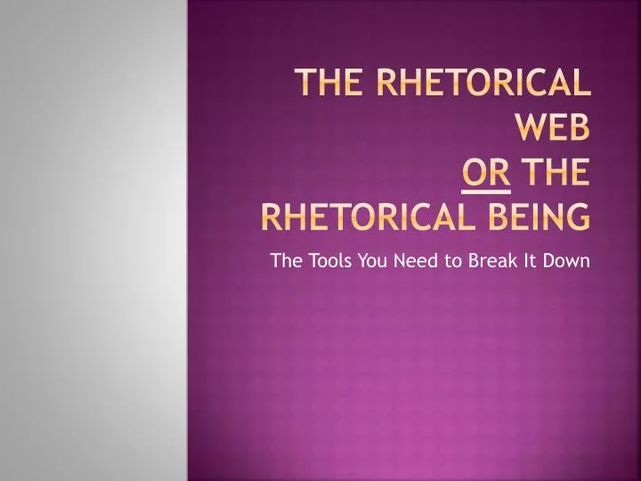 Visual Rhetoric Essay