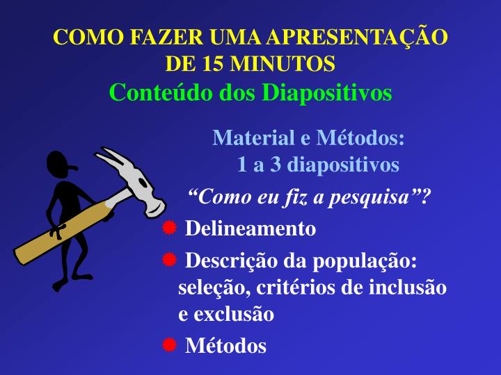 Como fazer uma apresentacao de uma empresa
