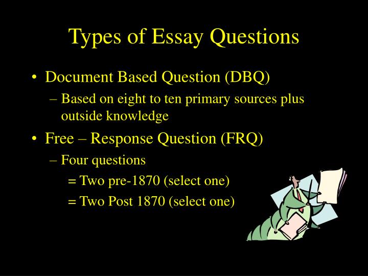 kinds of essay ppt