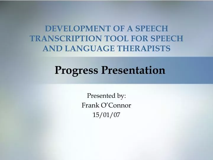 Thesis Statements For Speeches