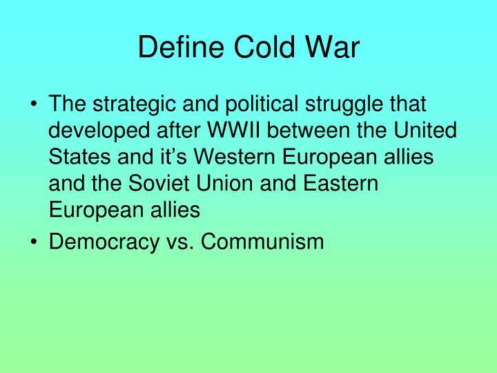 what was the first major armed conflict of the cold war what was the first major armed conflict of the cold war