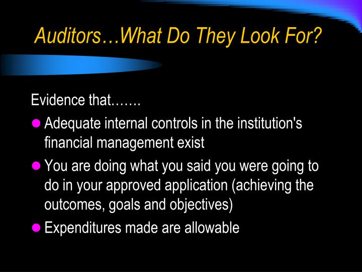 are auditors born or made In the past, companies often relied on accountants from their audit firms to assist relying on the audit firm often made sense from the perspective of efficiency. are auditors born or made In the past, companies often relied on accountants from their audit firms to assist relying on the audit firm often made sense from the perspective of efficiency.
