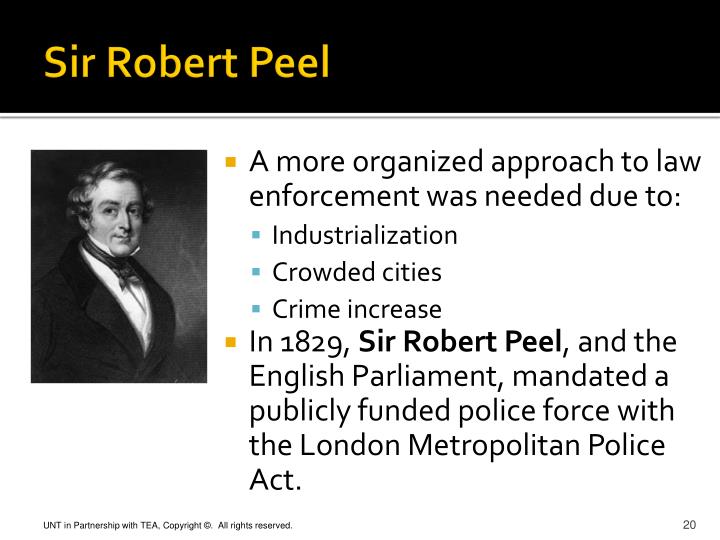 PPT - History Of Law Enforcement Law Enforcement I PowerPoint ...