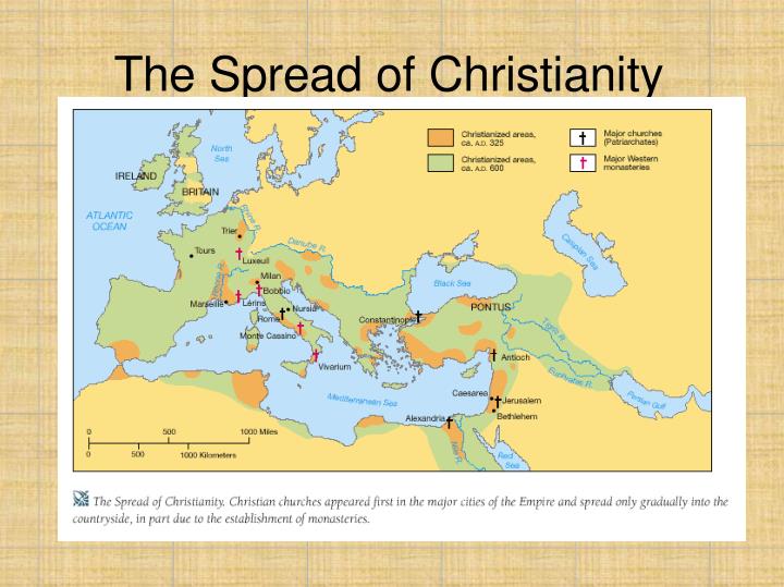 the get spread around from christianity the pass on involving christianity