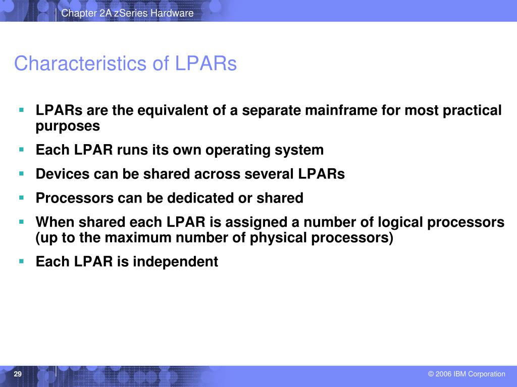 PPT Chapter 2A Hardware Systems And LPARs PowerPoint Presentation