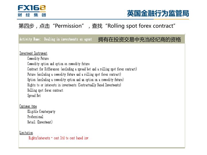 Rolling spot forex contract fca