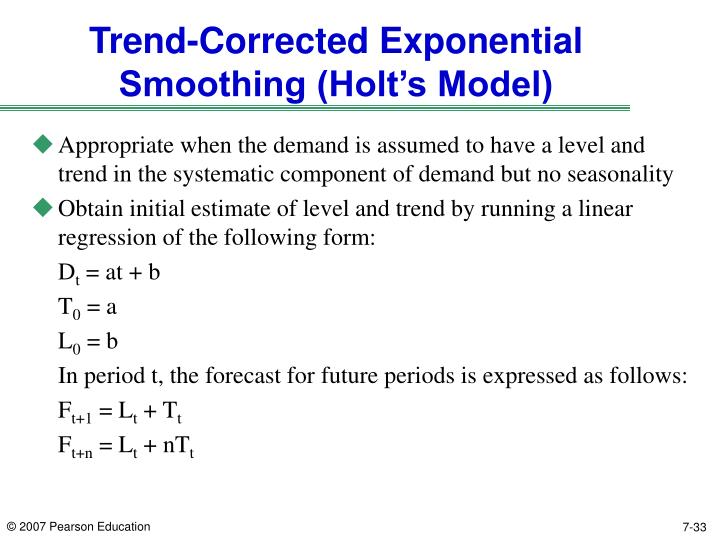 PPT Chapter 7 Demand Forecasting in a Supply Chain PowerPoint