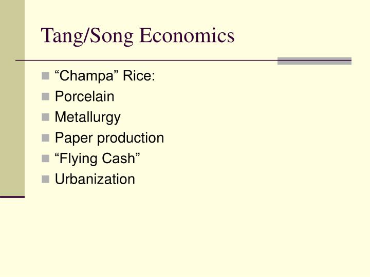 comparing the tang and song dynasties In the book the course of sexes: from song to qing dynasty, author wang wei compares the status of women in the song and tang dynasties if that is not enough to prove that women enjoyed higher social status in the song dynasty than in the tang dynasty. comparing the tang and song dynasties In the book the course of sexes: from song to qing dynasty, author wang wei compares the status of women in the song and tang dynasties if that is not enough to prove that women enjoyed higher social status in the song dynasty than in the tang dynasty.