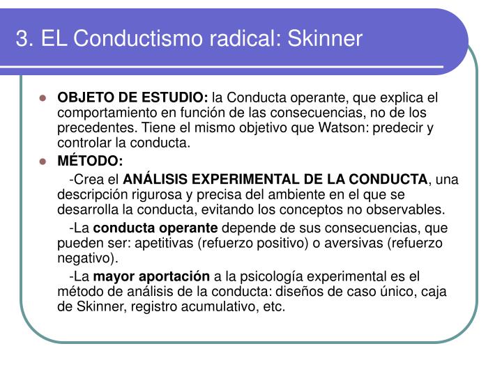 Teoria Del Conductismo Radical Hot Sex Picture 1609