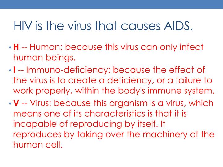 what is the reason of aids what is the reason of aids
