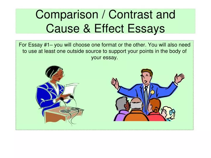 Compare And Contrast Essay Help