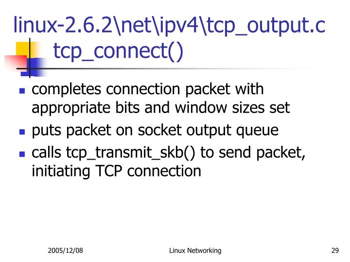 PPT Linux Networking PowerPoint Presentation ID5803792