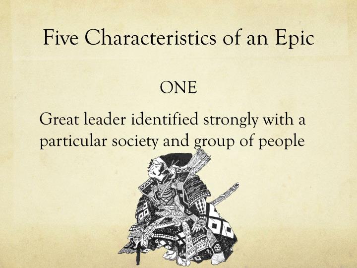 the five characteristics of a folk epic in beowulf Characteristics of an epic hero find one quote that you could use to support each of these 8 characteristics step 5: flight and return (what are beowulf’s. the five characteristics of a folk epic in beowulf Characteristics of an epic hero find one quote that you could use to support each of these 8 characteristics step 5: flight and return (what are beowulf’s.