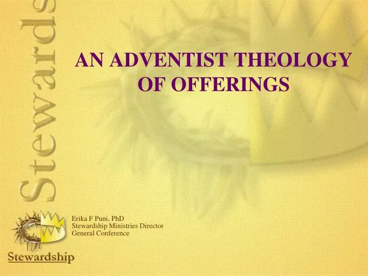Stewardship Programs For Adventist Churches