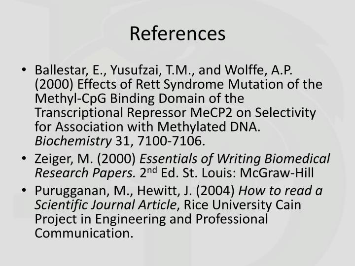 writing biomedical research papers writing biomedical research papers