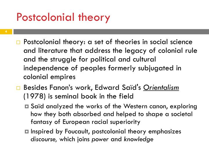 postcolonial approach Postcolonial approach literally, postcolonialism refers to the period following the decline of colonialism, eg, the end or lessening of domination by european empires. postcolonial approach Postcolonial approach literally, postcolonialism refers to the period following the decline of colonialism, eg, the end or lessening of domination by european empires.