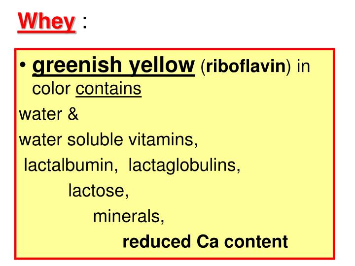 Dissertation riboflavin production from whey milk with lactobacillus