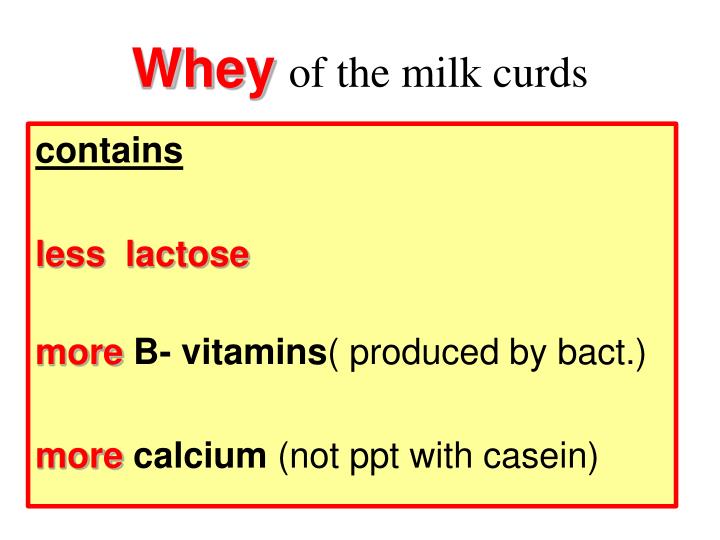 Dissertation riboflavin production from whey milk with lactobacillus